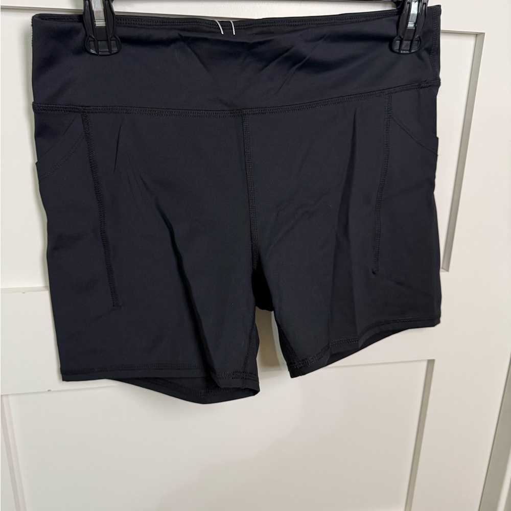 Women's Athletic Black Shorts